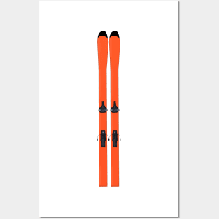 Ski Skiing Posters and Art